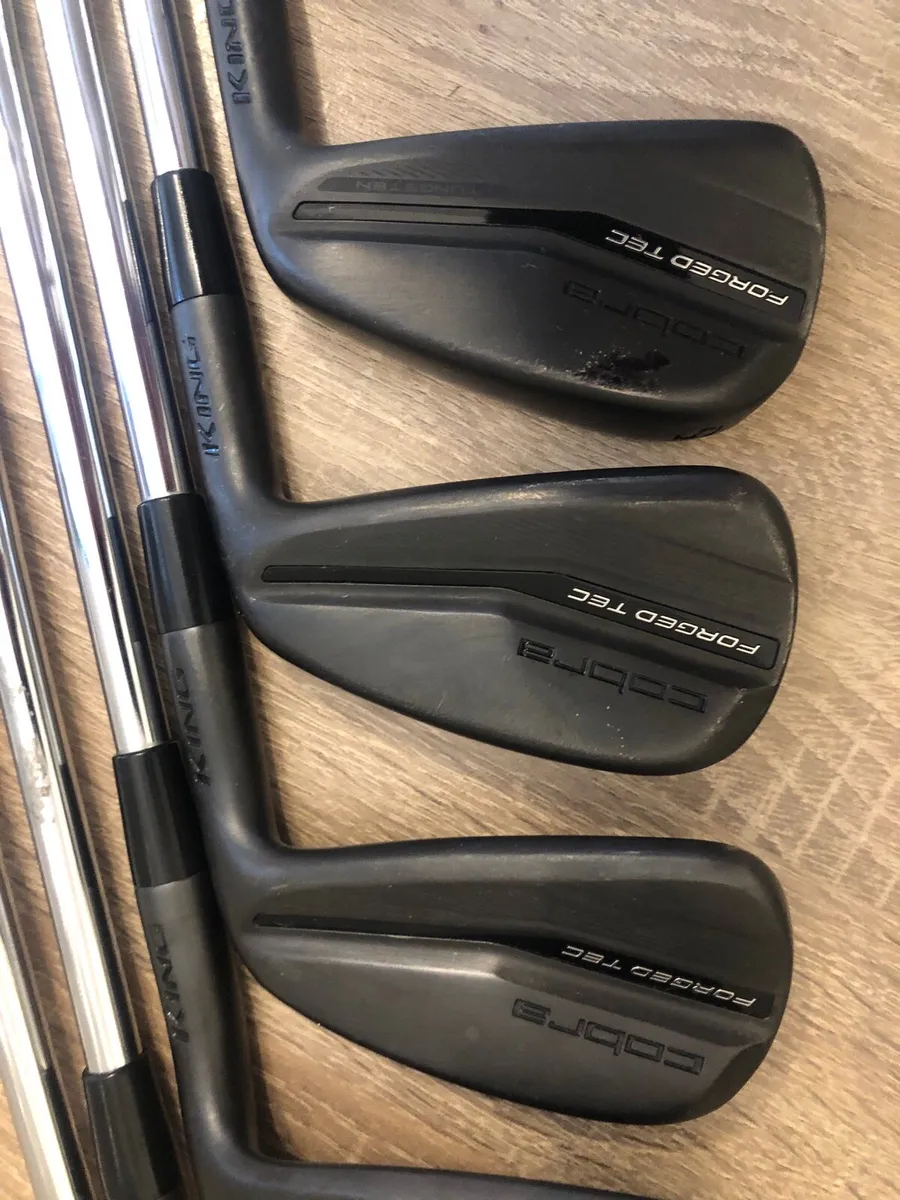 Stealth Black Cobra Forged Tec Irons ( As New ) - Image 4