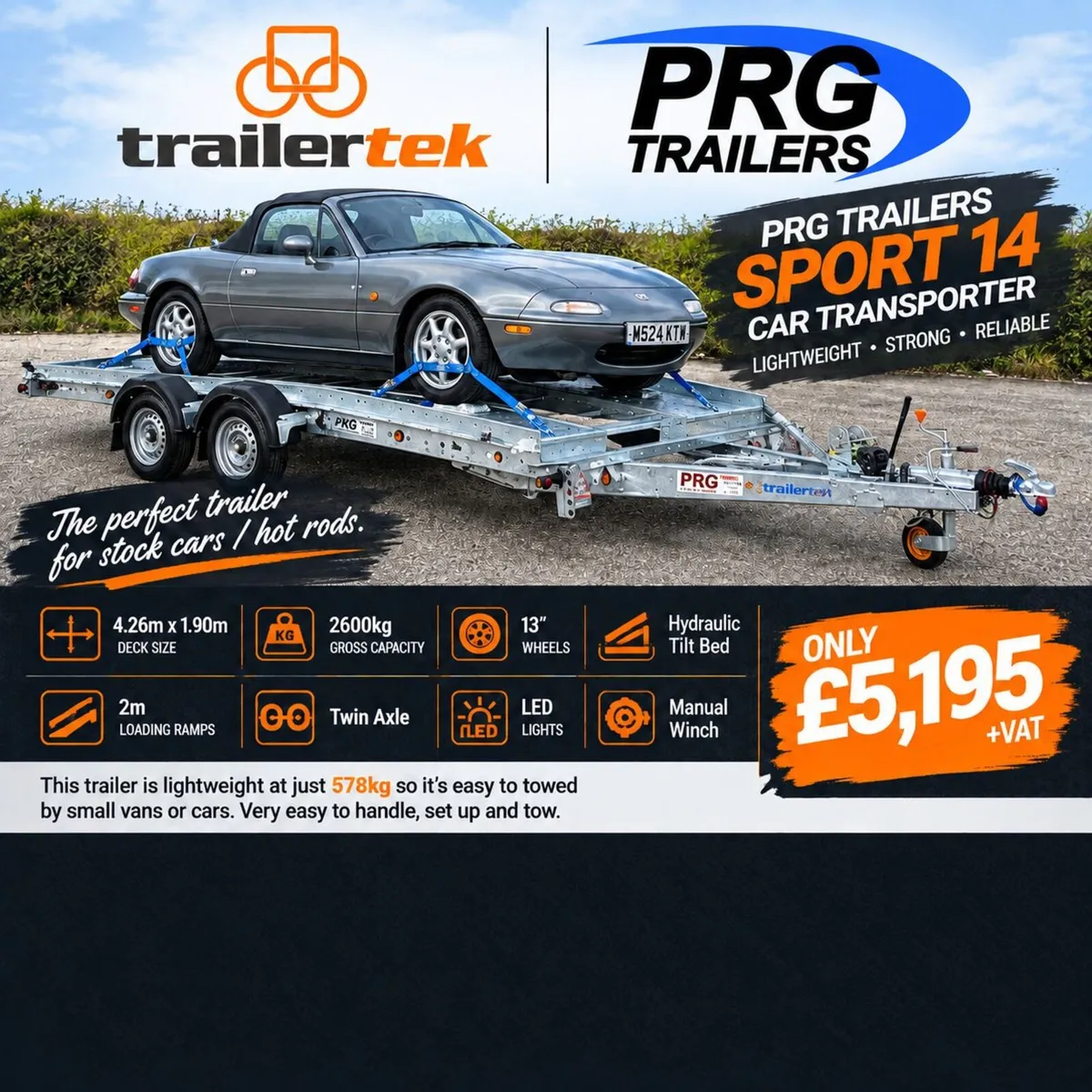 PRG Trailers Sport 14 - Image 1