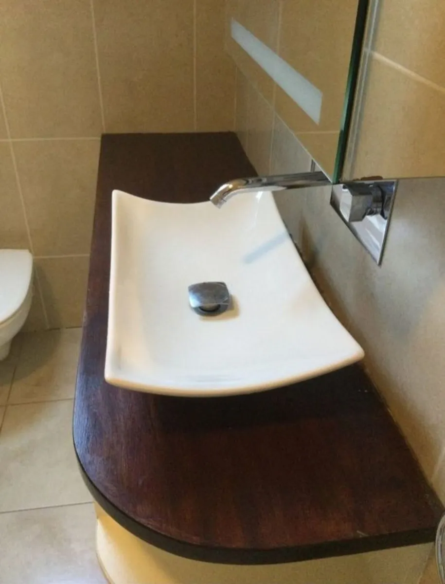 Bathroom Sink and Tap - Image 2