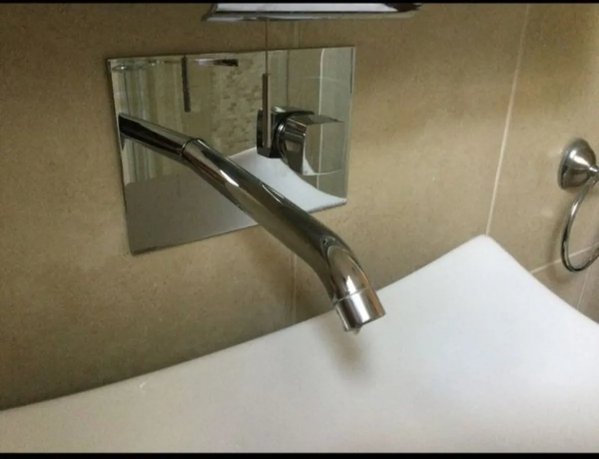 Bathroom Sink and Tap - Image 1