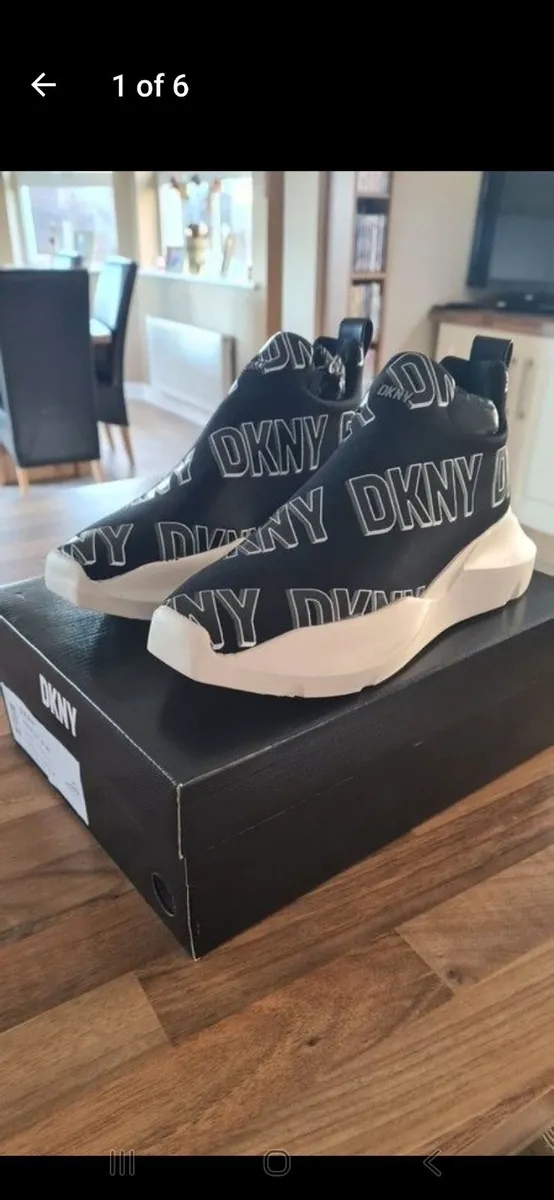 DKNY Ramona slip on sneakers - Image 1