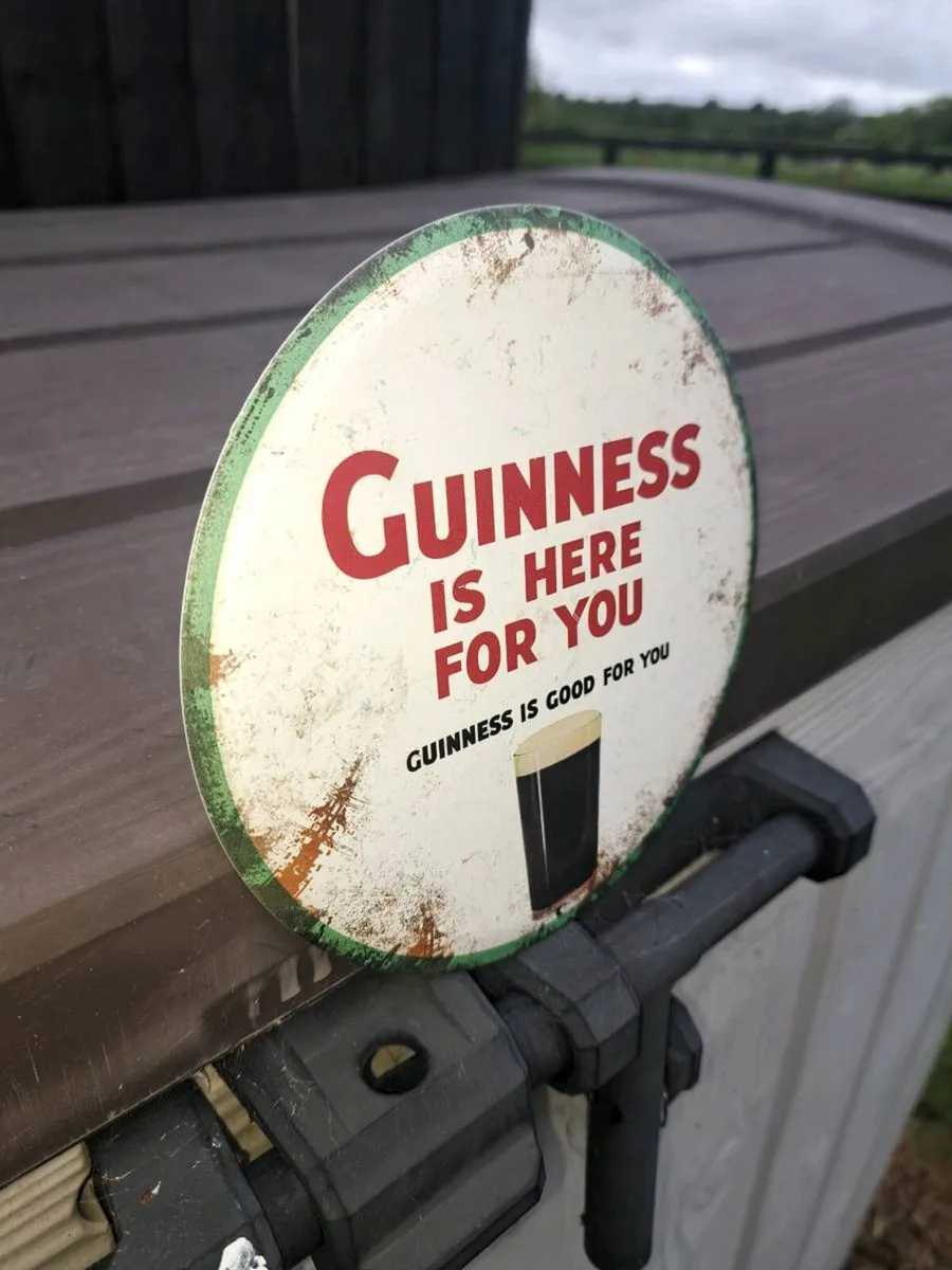 Small Guinness enamel sign - Image 2