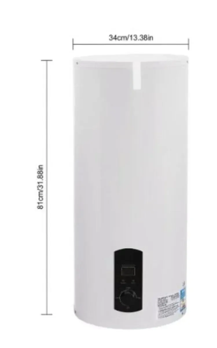 60L Electric Water Heater 2000W Hot Water Tank - Image 1