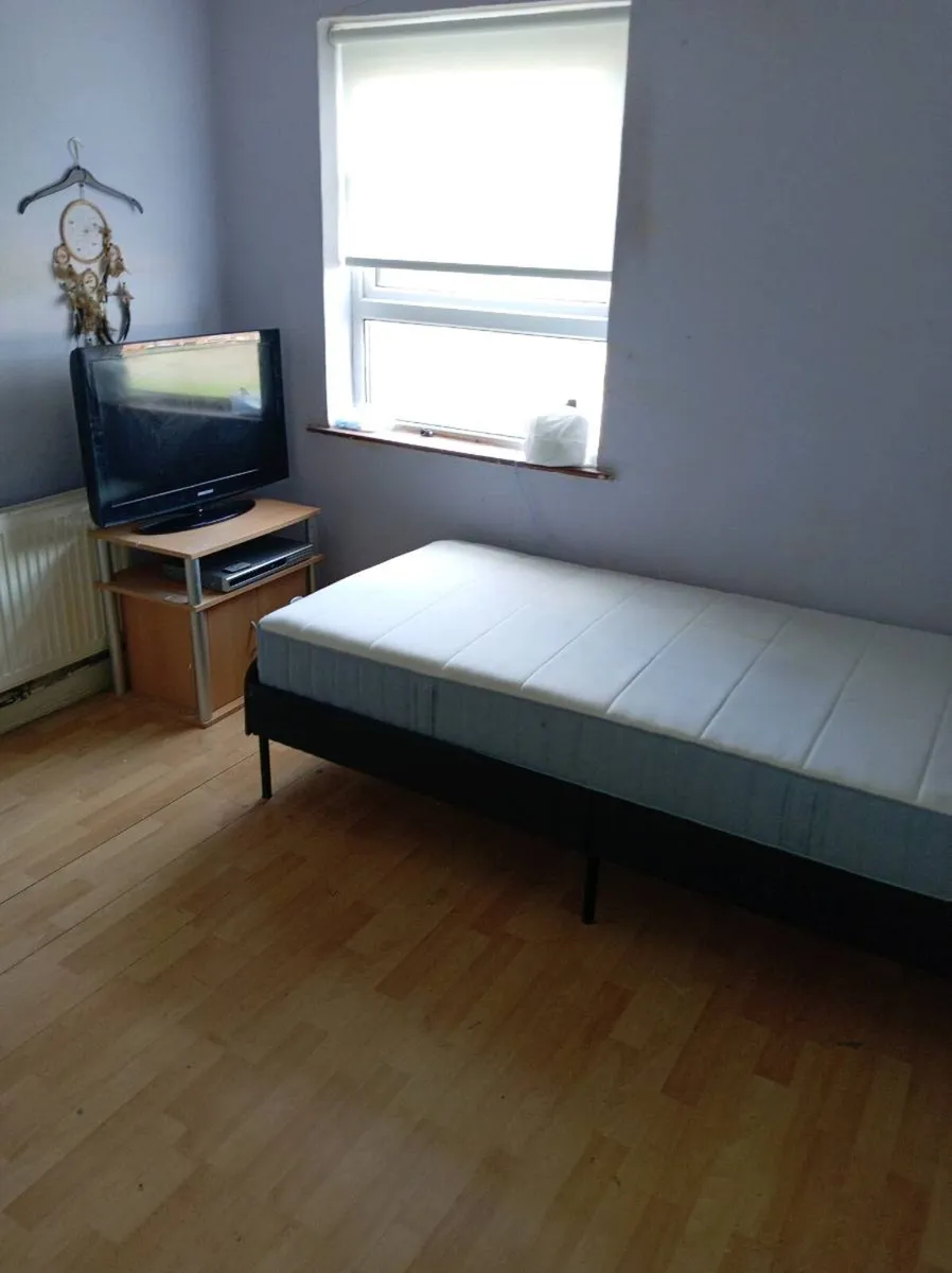 IKEA single bed with mattress - Image 1