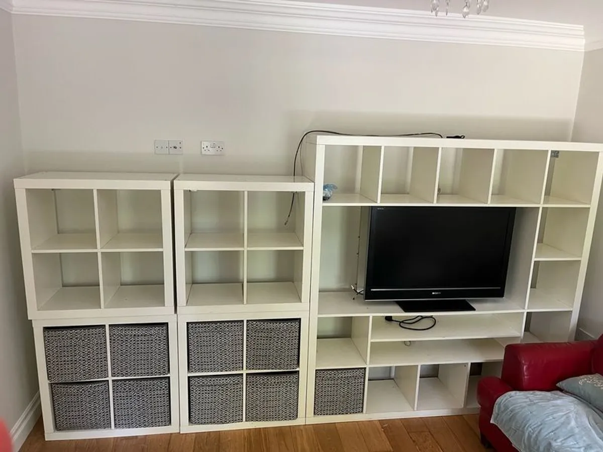 IKEA tv storage units . - Image 1