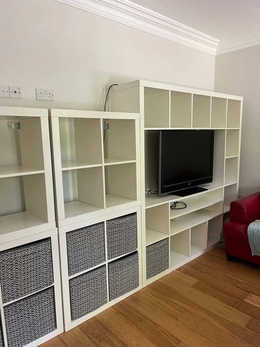 IKEA tv storage units . - Image 2