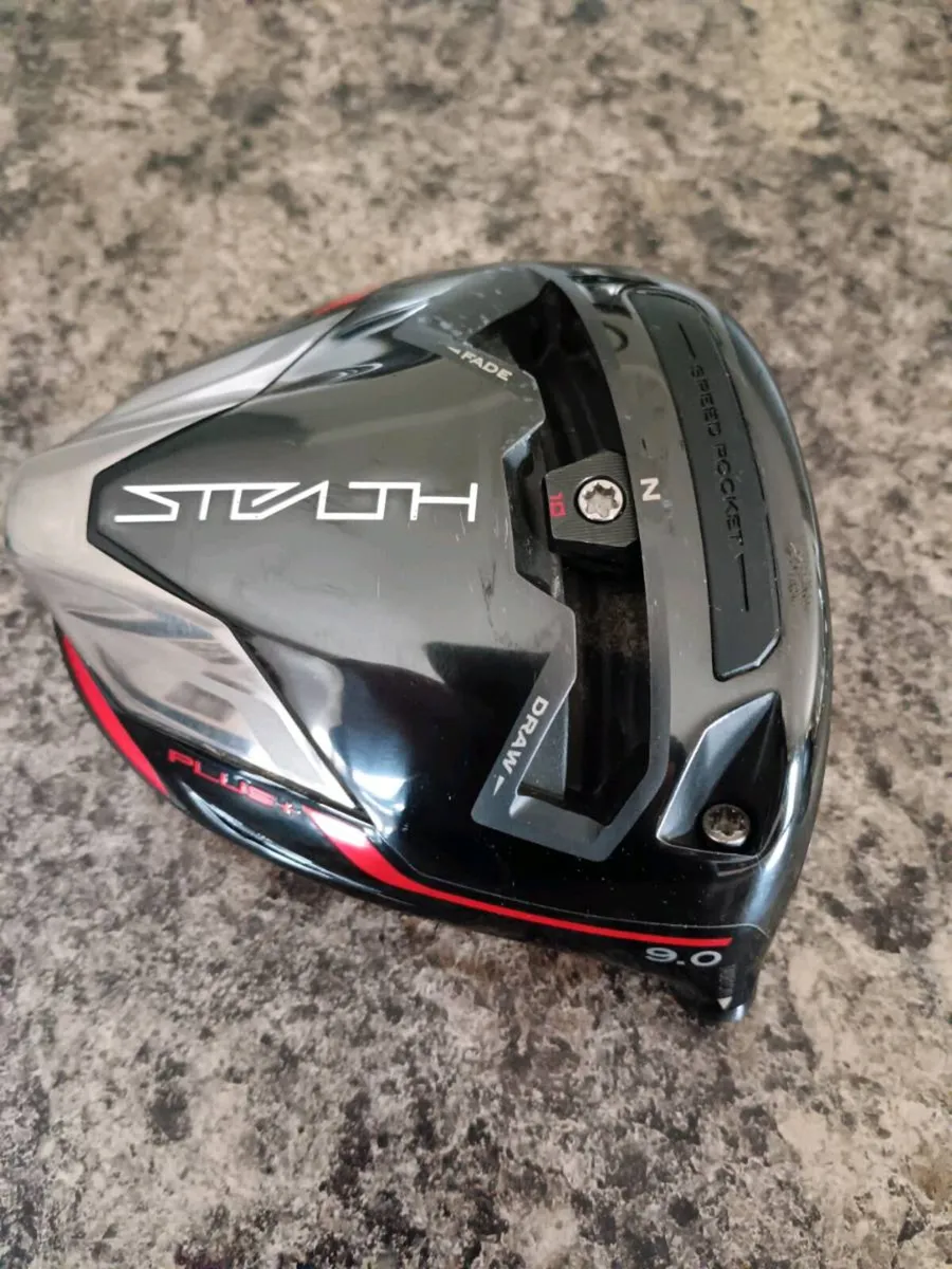 Taylormade Stealth Plus Driver Head. As New. - Image 1