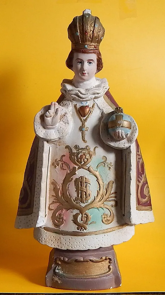 Vintage Child of Prague Statue - Image 1