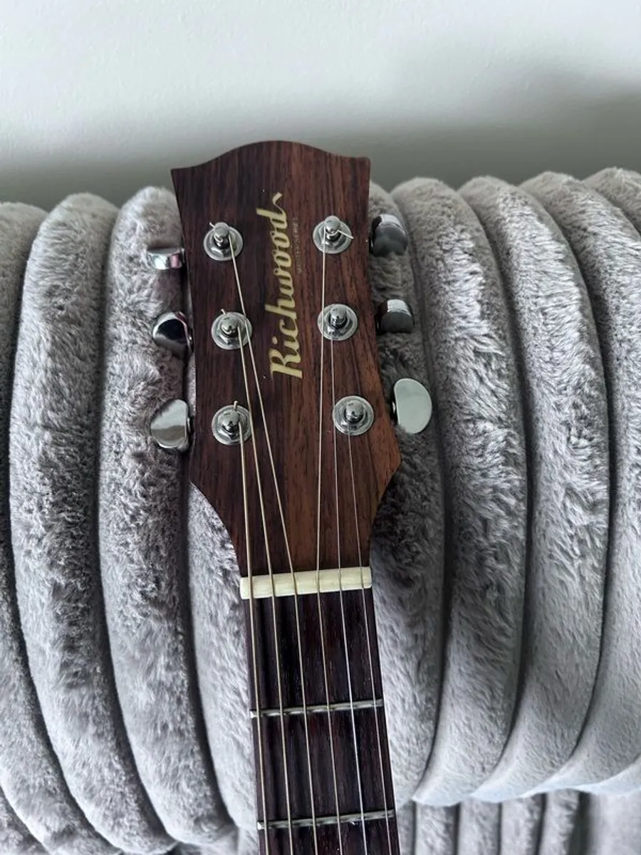 Richwood Acoustic Guitar - Image 2