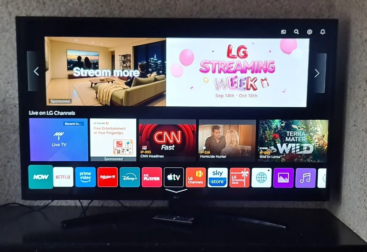 LG 50” 4K Smart TV Model: 50UM7450PLA - Image 2