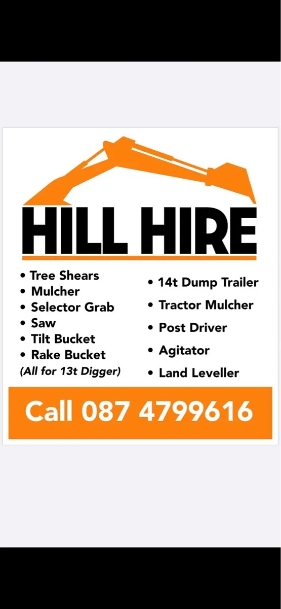 Tree shears & mulcher hire & more - Image 2
