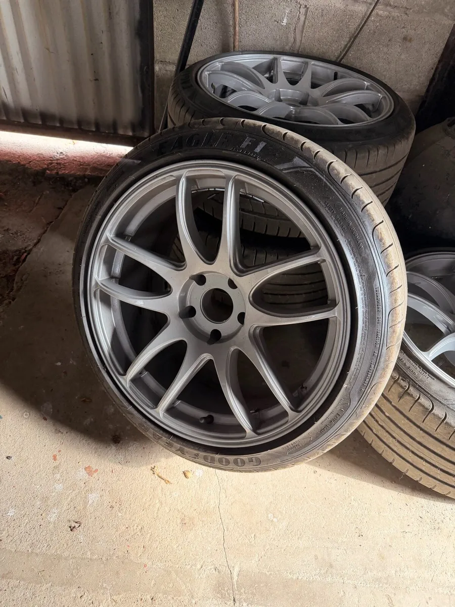 18 inch Japan racing wheels - Image 3