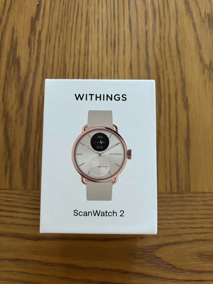 Withings ScanWatch 2 38MM Smart Watch - Rose Gold - Image 1