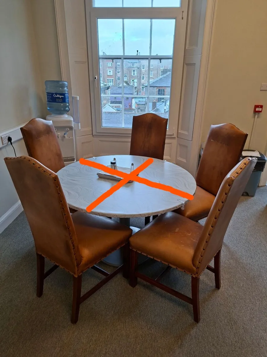 Large Mahogany Extending Dining + 12 chairs - Image 3