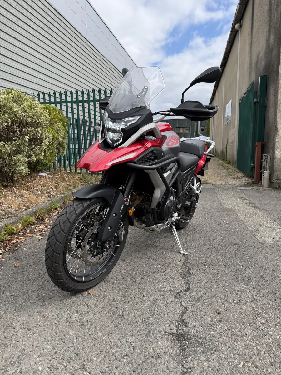 Kove 500x Adventure - Red / EX demo bike - Image 3