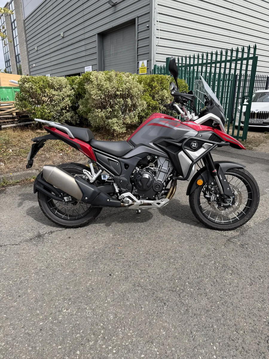 Kove 500x Adventure - Red / EX demo bike - Image 1
