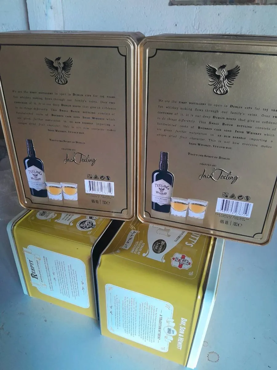 Four  collectable  tin boxes - Image 2