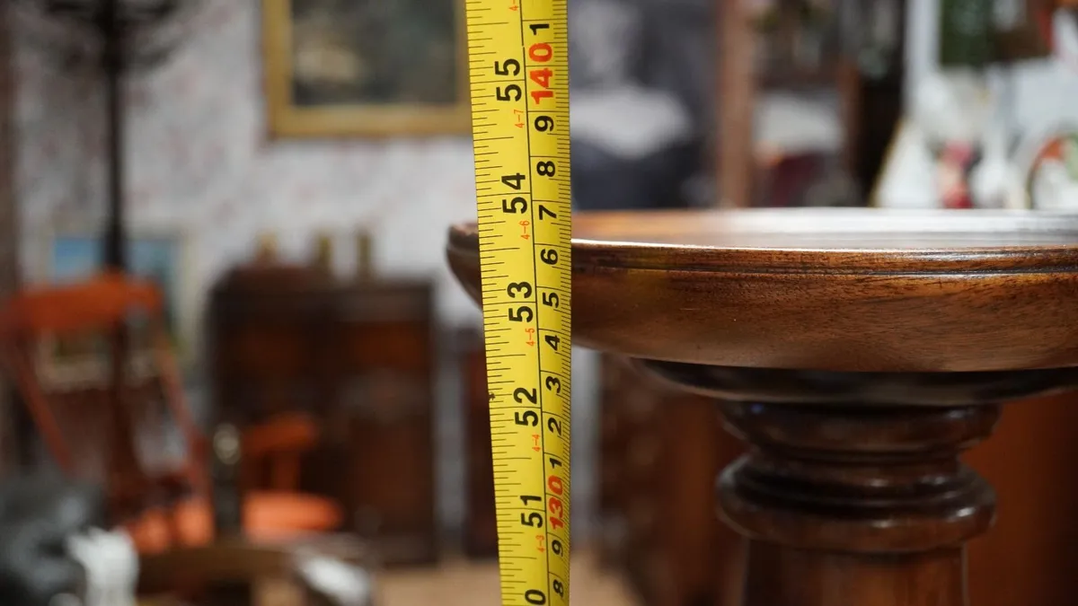 Mahogany Torchere / Plant Stand - Image 3