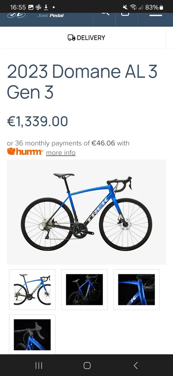 Trek racing bike - Image 2