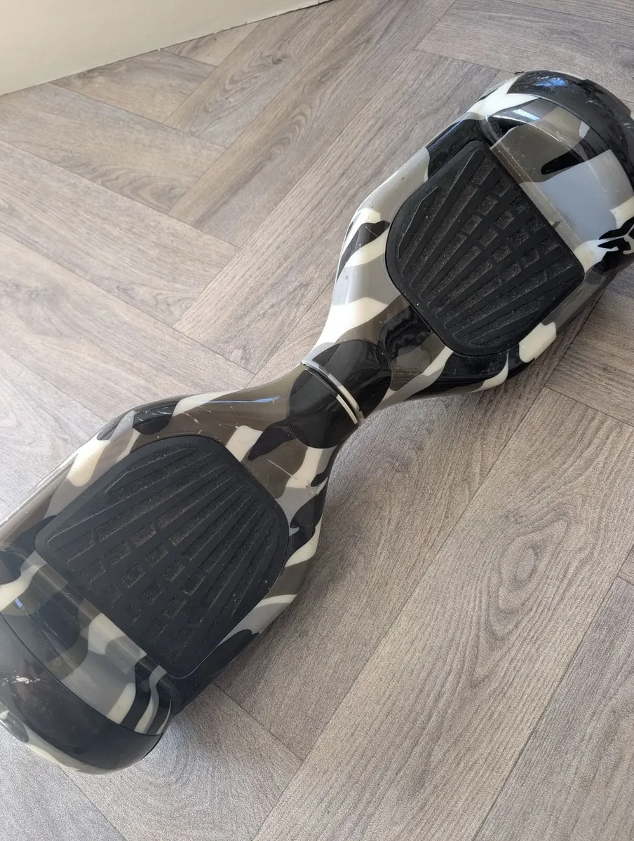 Bluetooth Hoverboard with Cart - Image 2