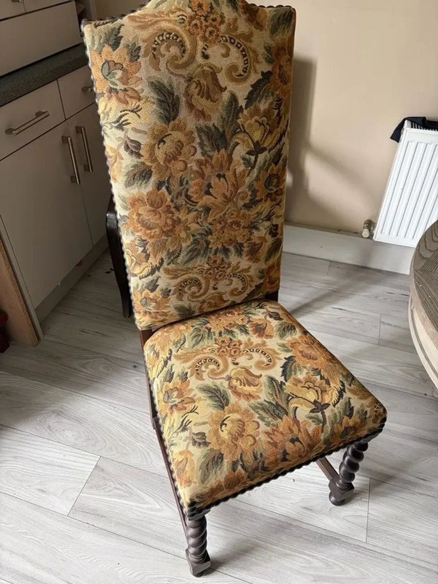 19th Century High Back Chairs - Image 2