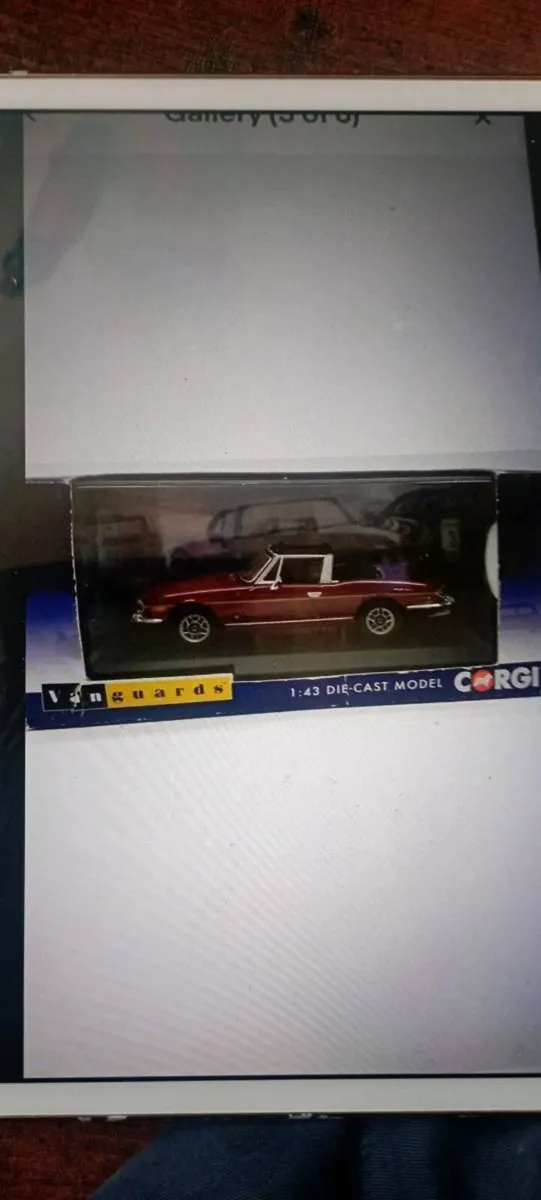 CORGI  VANGUARD STAGE MK2 1-43 SCALE  SPORT CAR. - Image 1