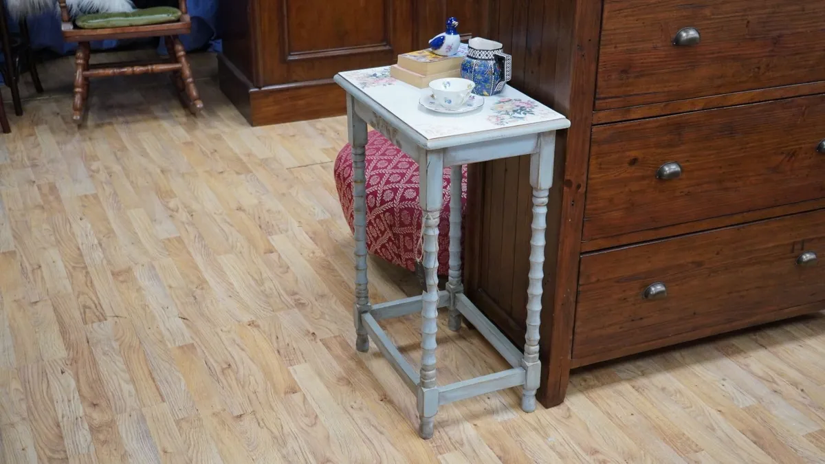 Upcycled Side Table - Image 1