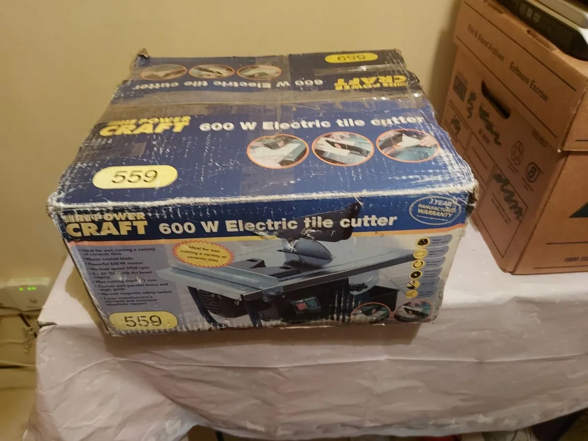 Powercraft 600W Electric Tile Cutter TC 180 11 - Image 3