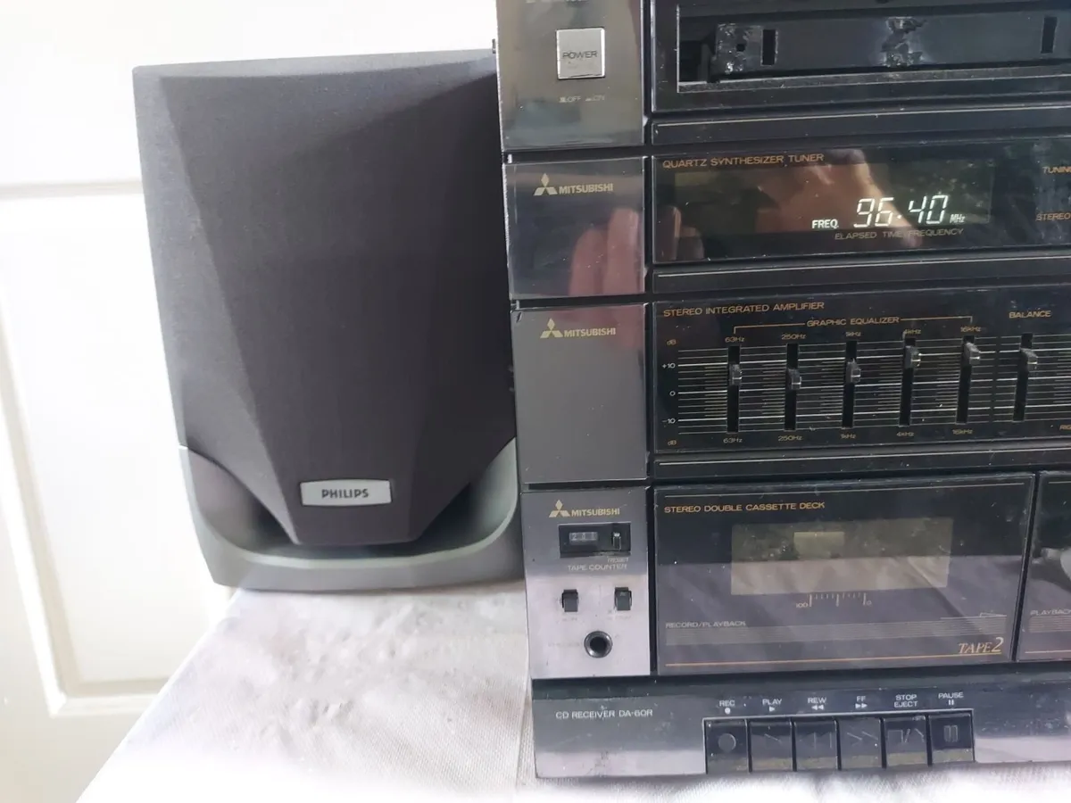 Mitsubishi Hifi Stereo Music Centre, Model DA-60R - Image 2