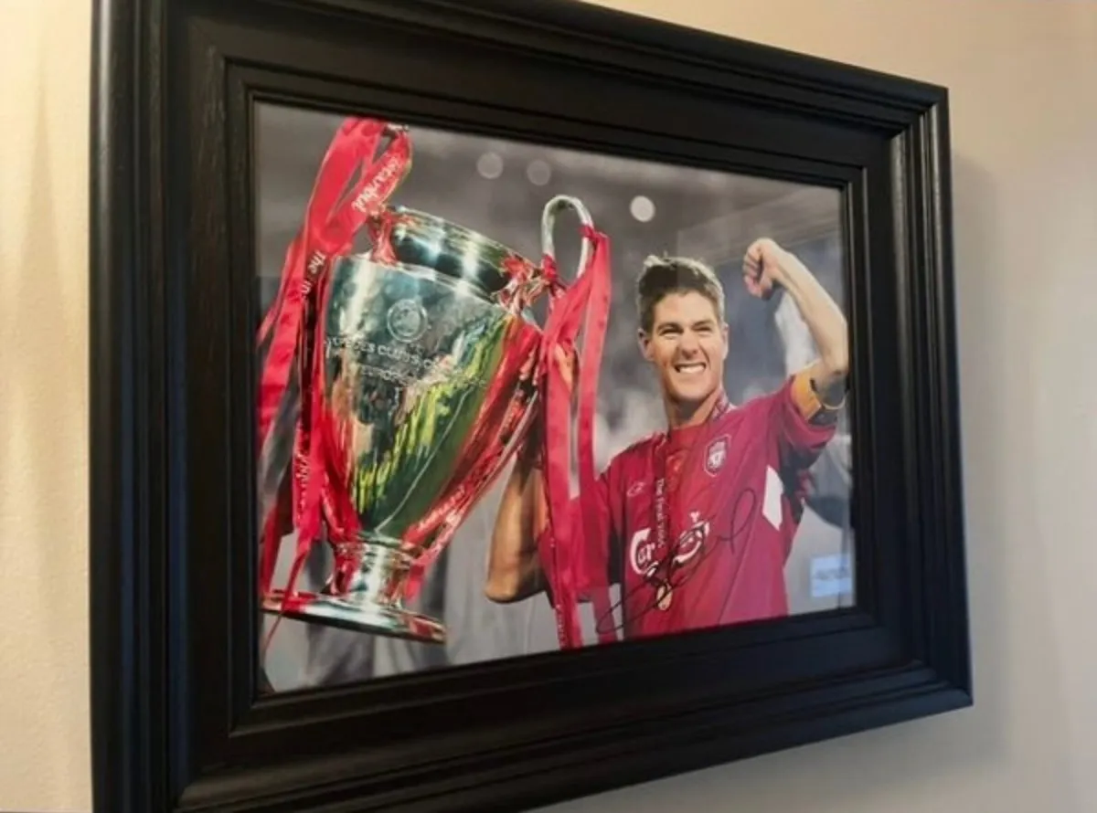 Liverpool Hand Signed Framed Photographs - Image 2