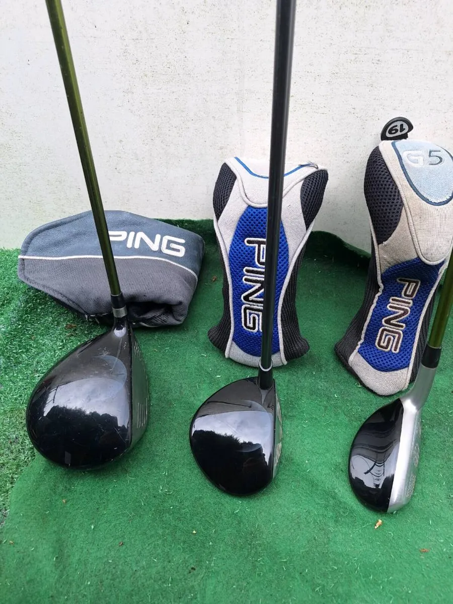 Golf clubs. Ping and electric trolley - Image 3