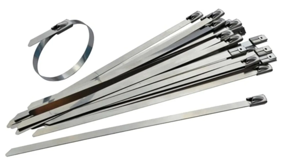 STAINLESS STEEL CABLE TIES 50 PACK FROM 8€ - Image 3
