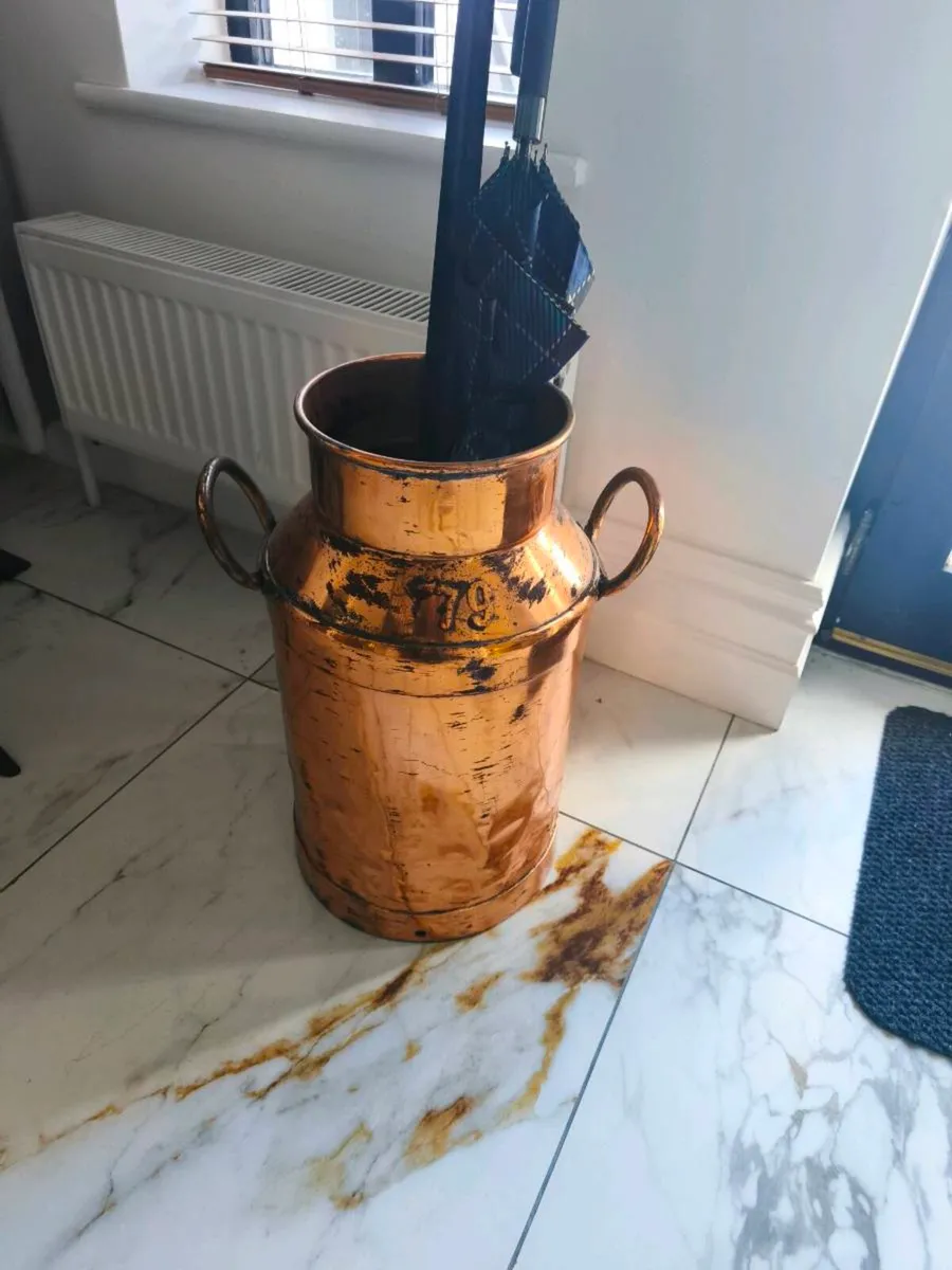 Milk can copper - Image 1