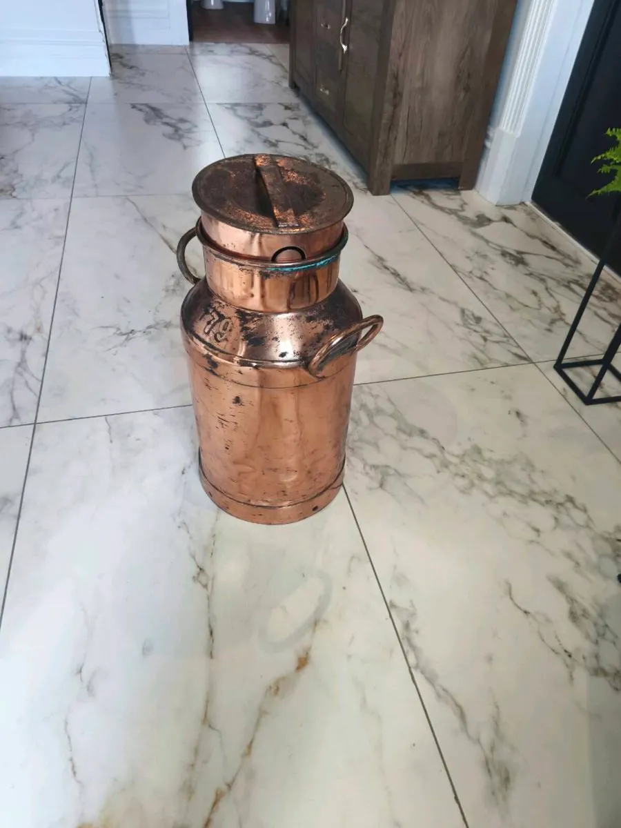 Milk can copper - Image 3