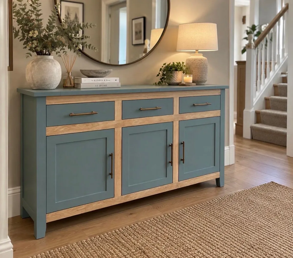 Oak sideboard/ cabinet / dresser - Image 1