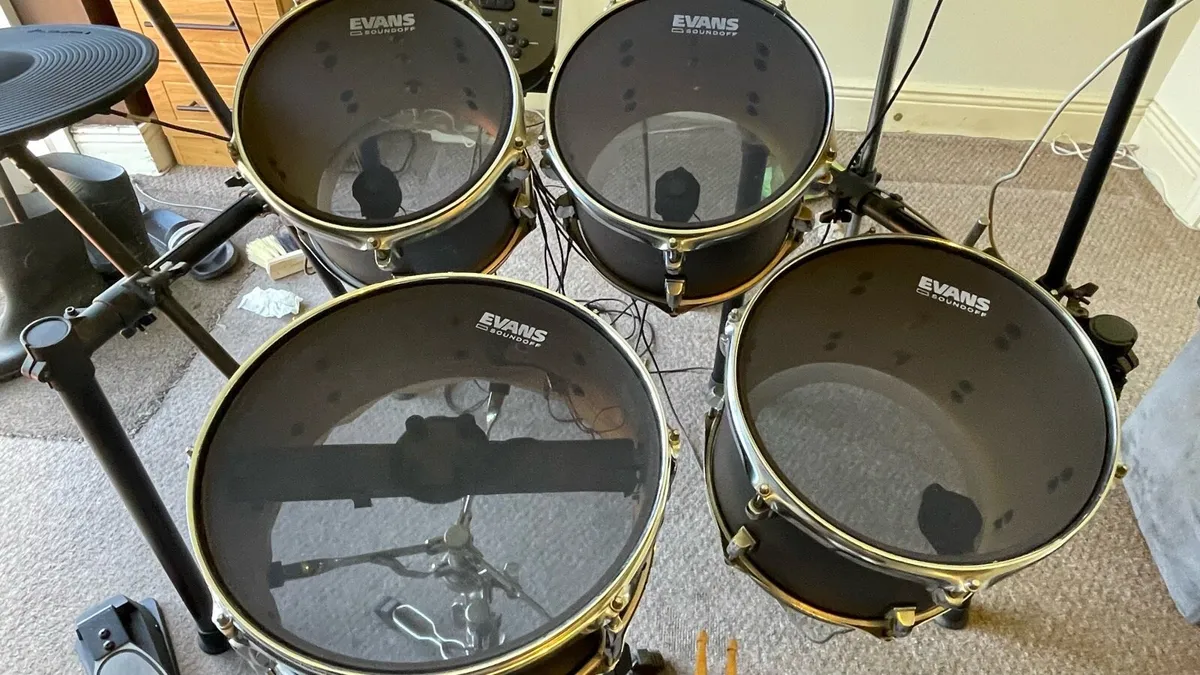 Custom Alesis Nitro Drum Kit - Image 3