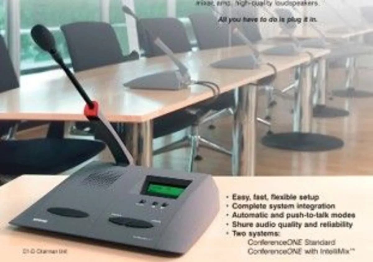Shure ConferenceONEi Discussion Microphone System - Image 2