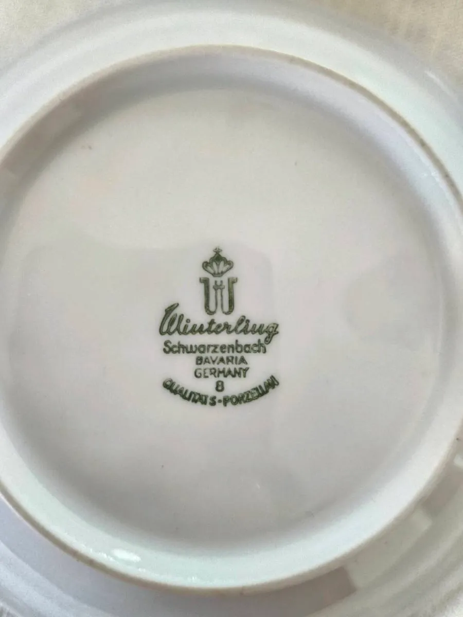 Vintage Winterling Schwarzenbach Bavaria Porcelain - Image 2