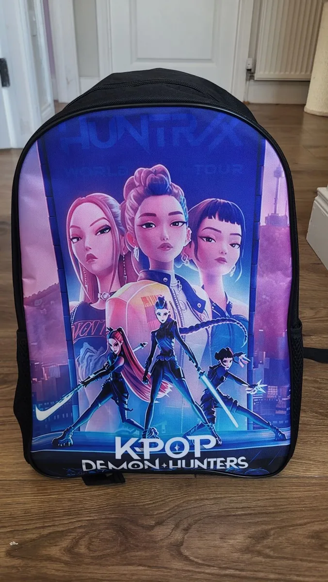 Schoolbag Backpack Kpop Demon Hunters Huntrix - Image 3