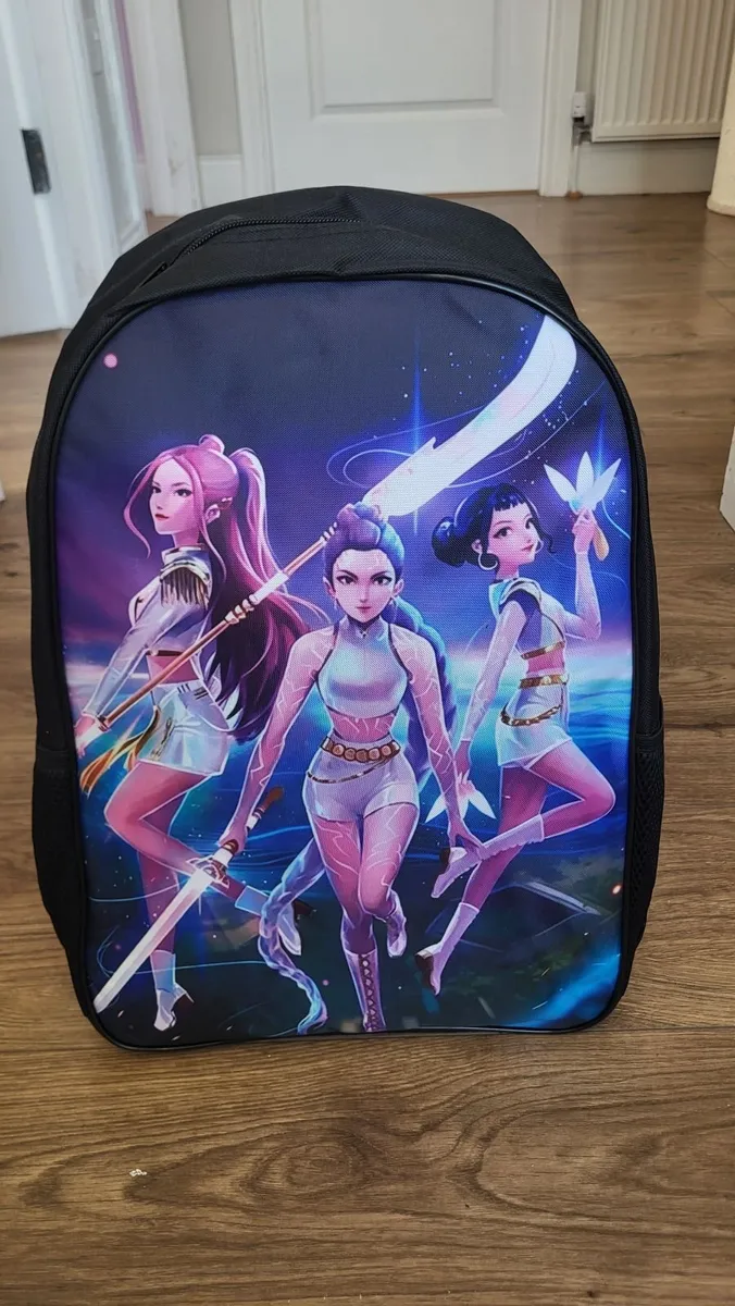 Schoolbag Backpack Kpop Demon Hunters Huntrix - Image 2