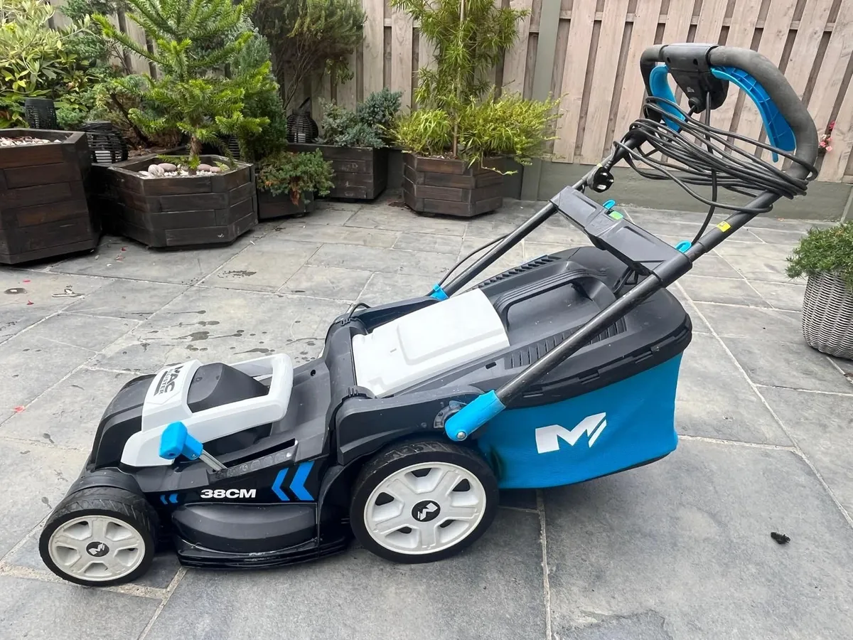 Mac Allister 1600W Electric Lawnmower - 38cm - Image 1