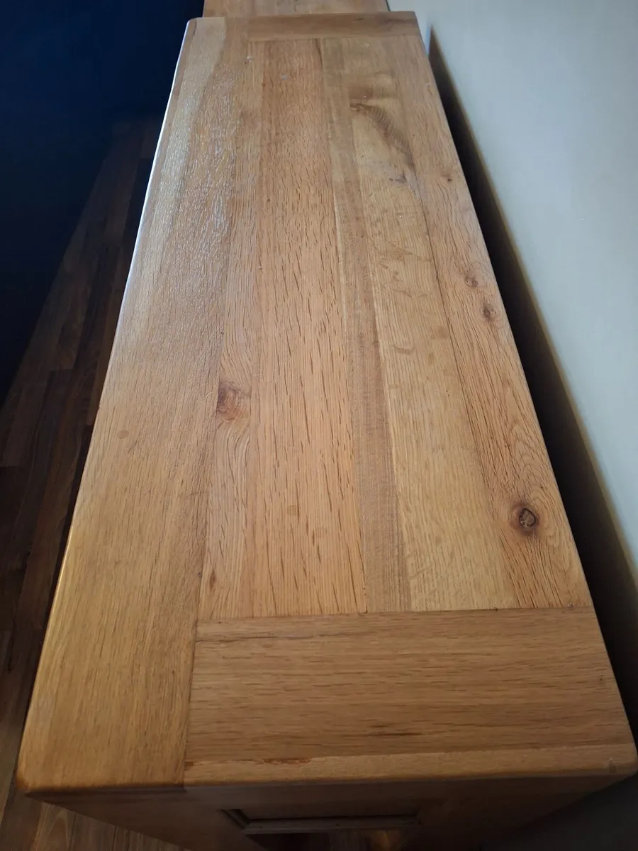 Solid Oak sideboard - Image 3