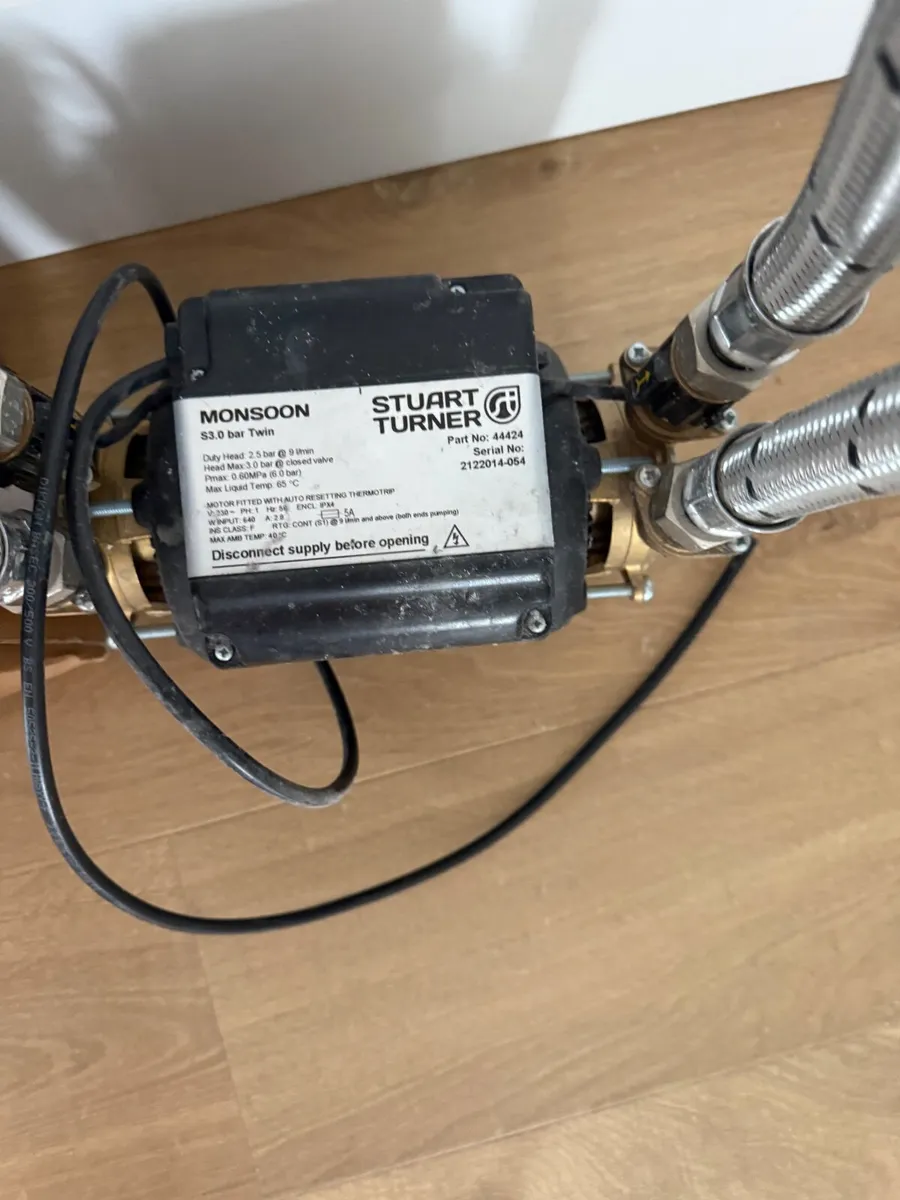 Stuart Turner Monsoon 3.0bar shower/house  pump - Image 2