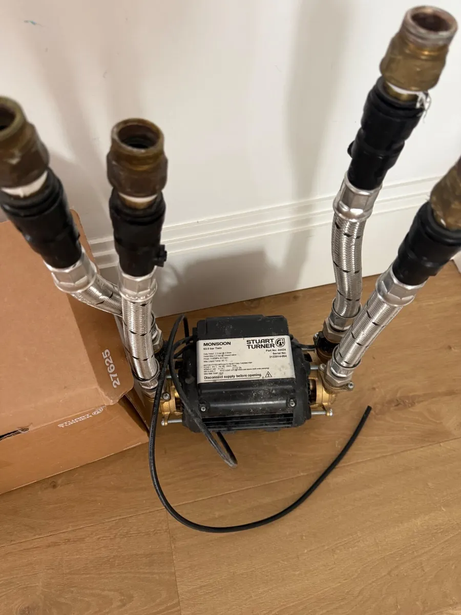 Stuart Turner Monsoon 3.0bar shower/house  pump - Image 3