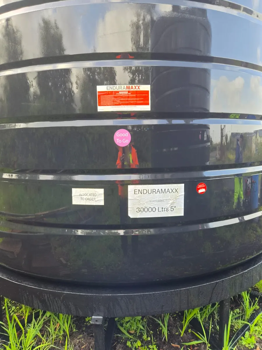 30000 ltr Water Storage cone tank with base - Image 1