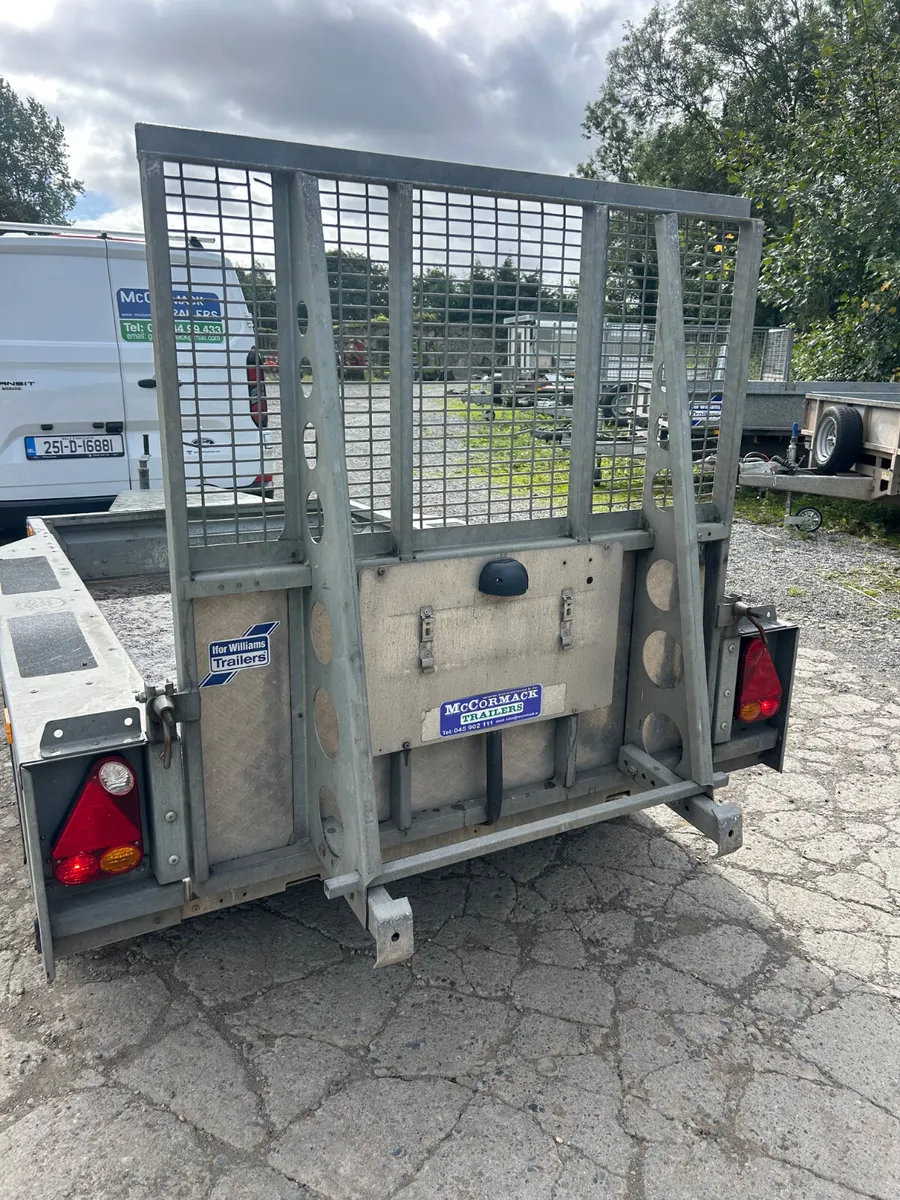 Ifor Williams 8x4 GX84 trailer with Ramp Door - Image 3