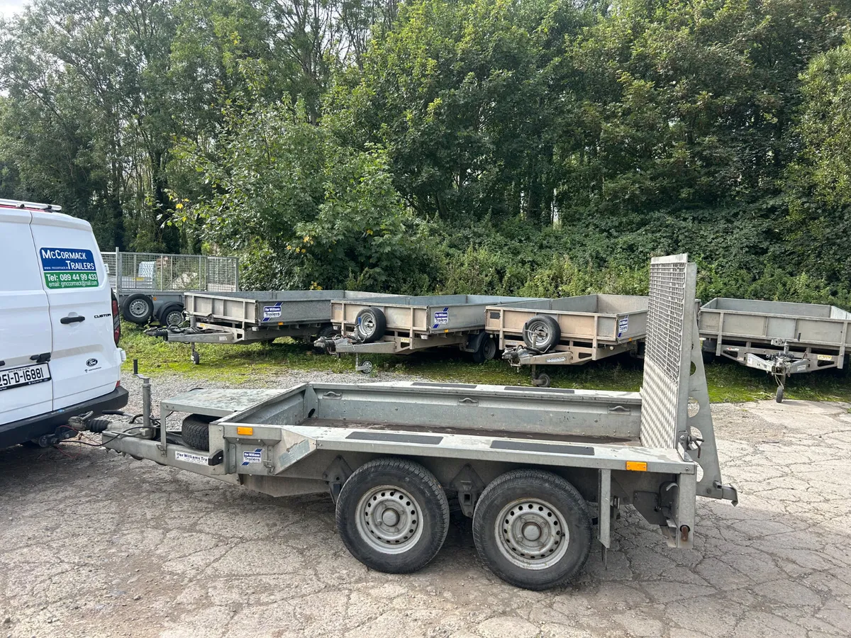 Ifor Williams 8x4 GX84 trailer with Ramp Door - Image 1