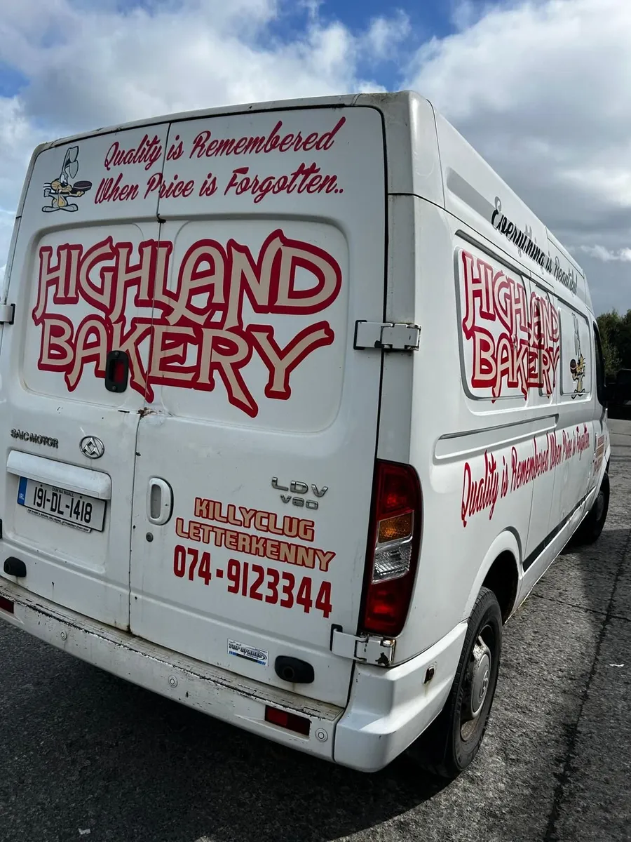 LDV V80 2019 BREAD VAN - Image 4
