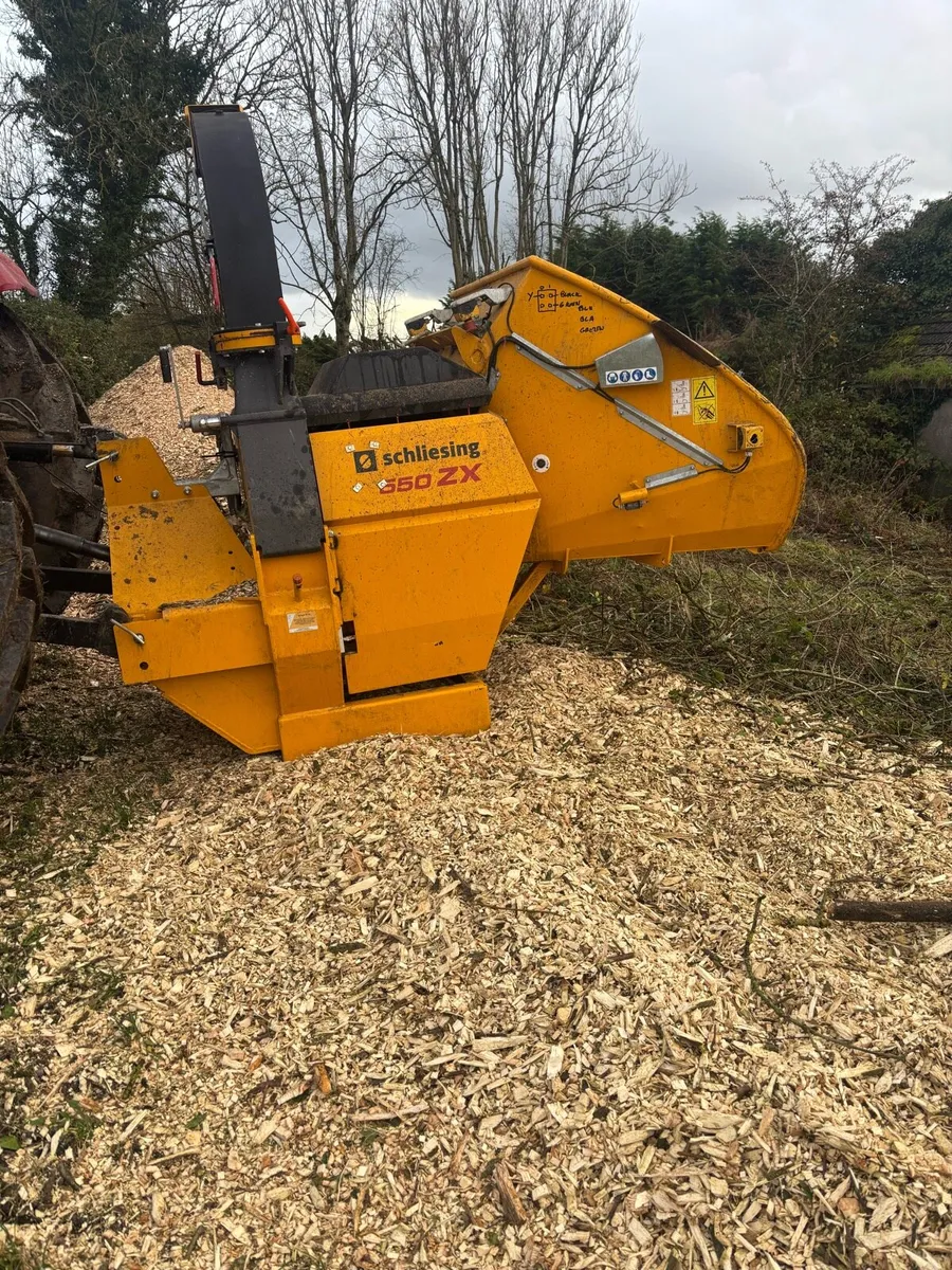 Schliesing 550zx wood chipper - Image 3