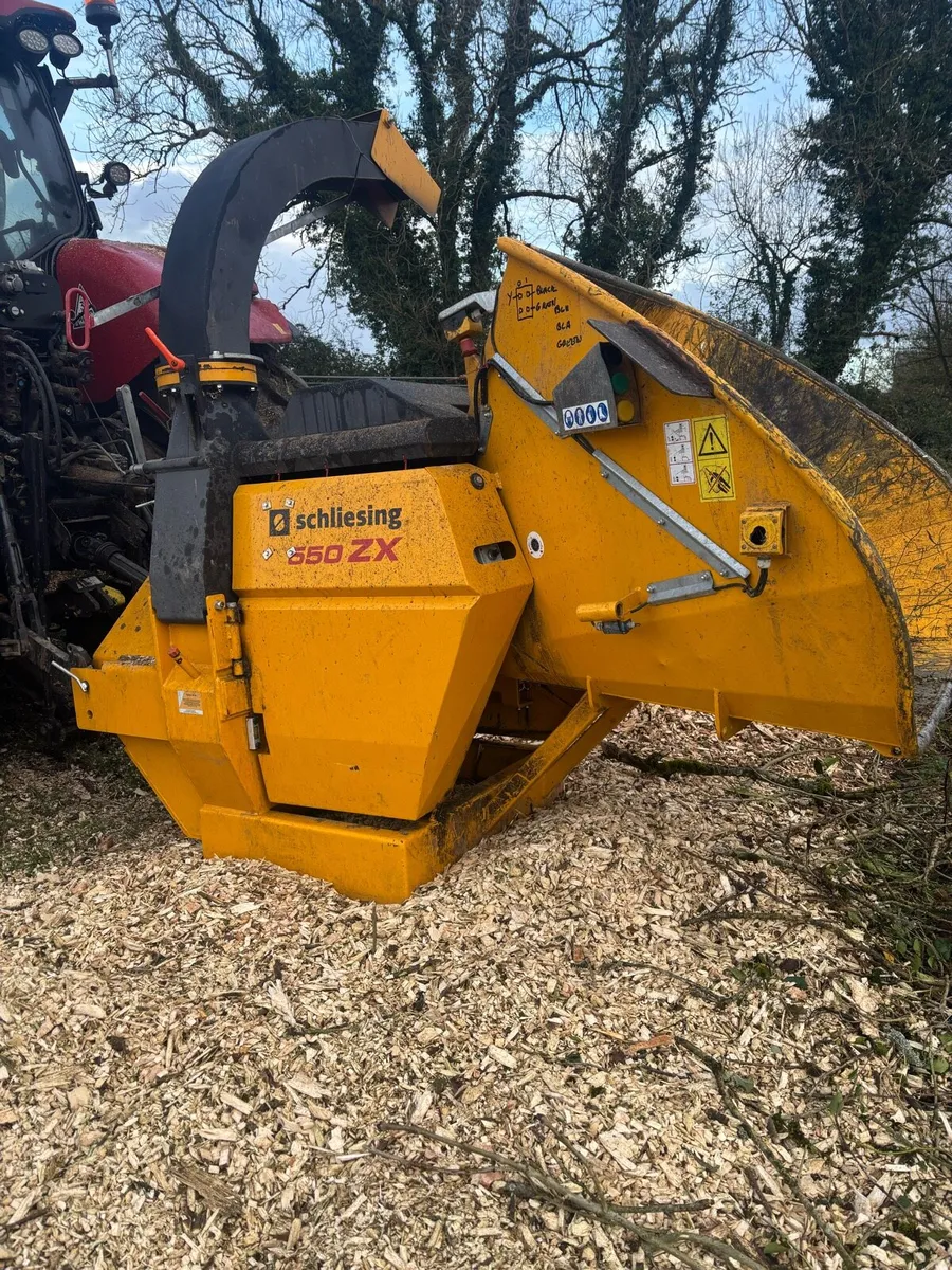 Schliesing 550zx wood chipper - Image 1